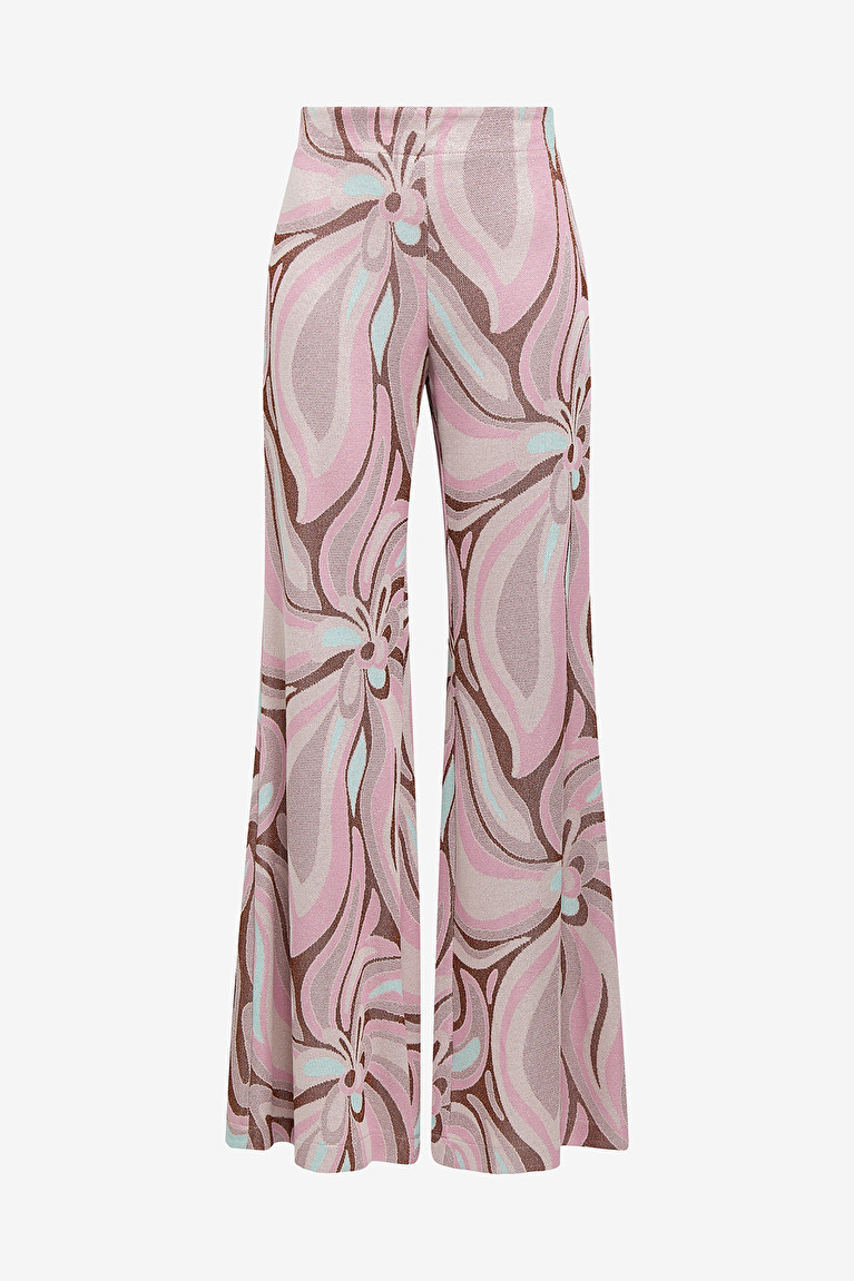 Dries Van Noten Floral Jacquard Trousers | Liberty