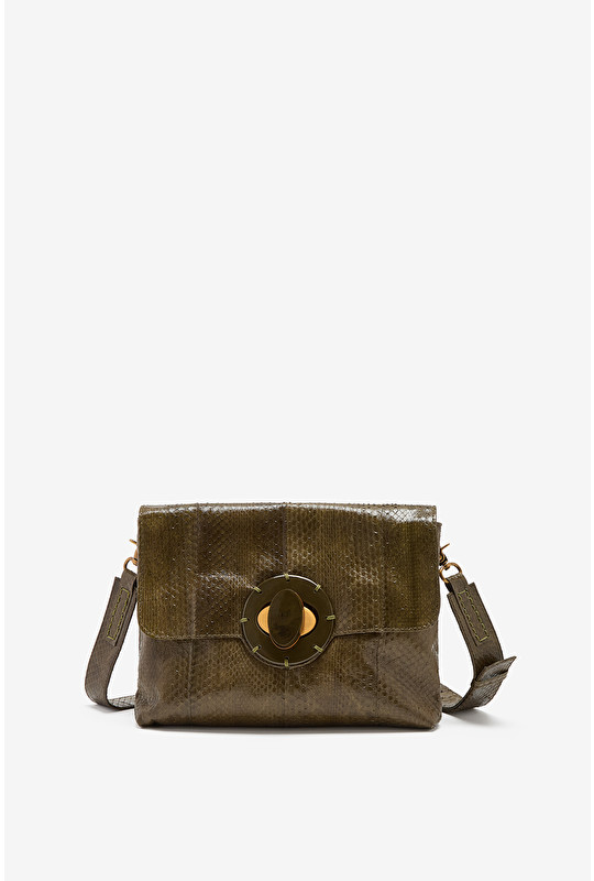 MEDIUM EXOTIC & SHADES CROSSBODY BAG