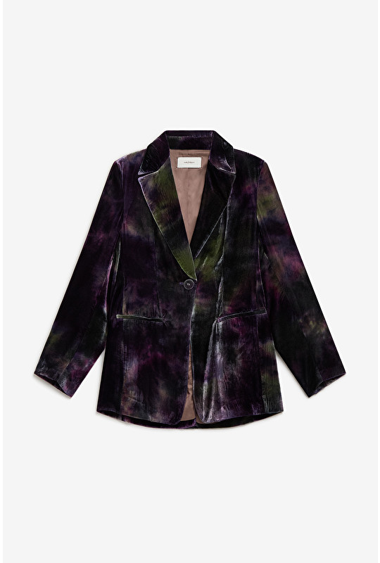 CHAQUETA TYE & DYE VELVET