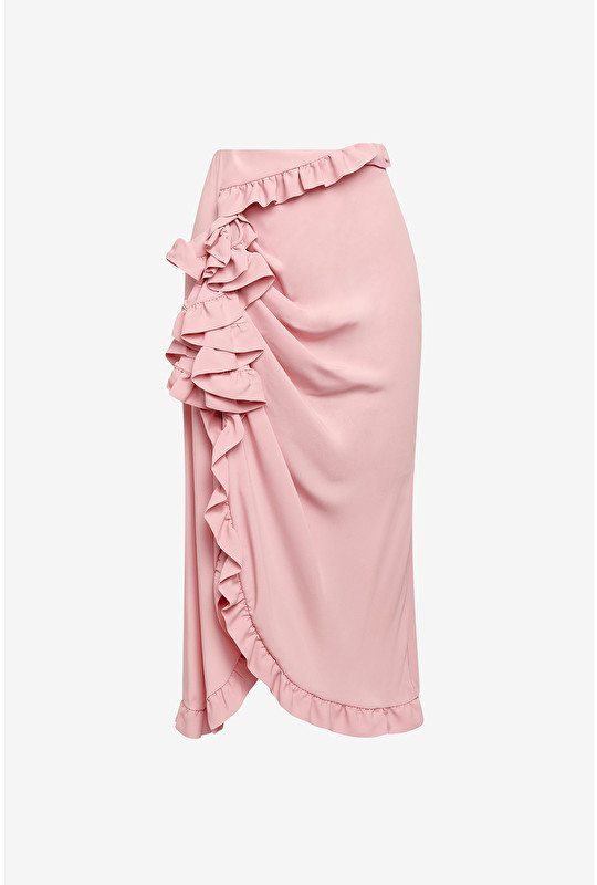 FLUID CREPE SKIRT