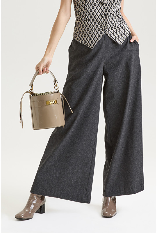 STRETCH WOOL TROUSERS