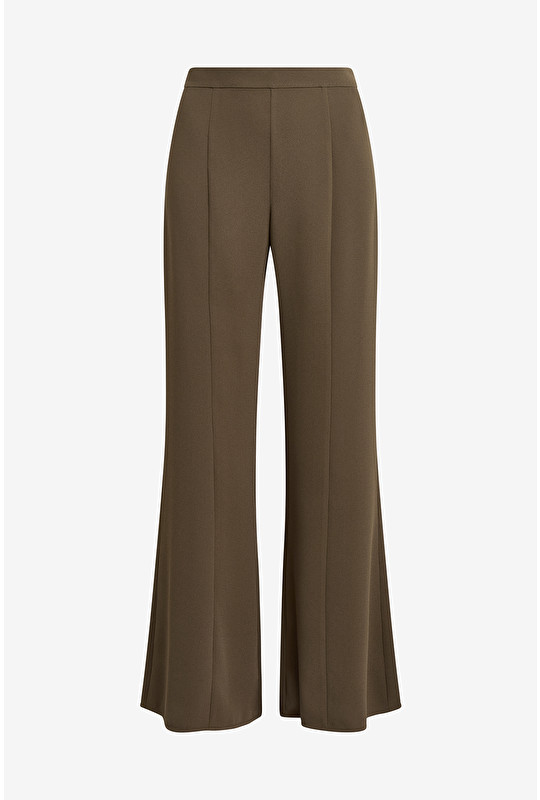 SABLE' CREPE TROUSERS