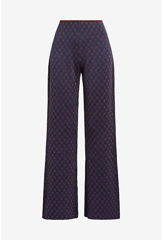 PANTALON LUCKY POIS JACQUARD