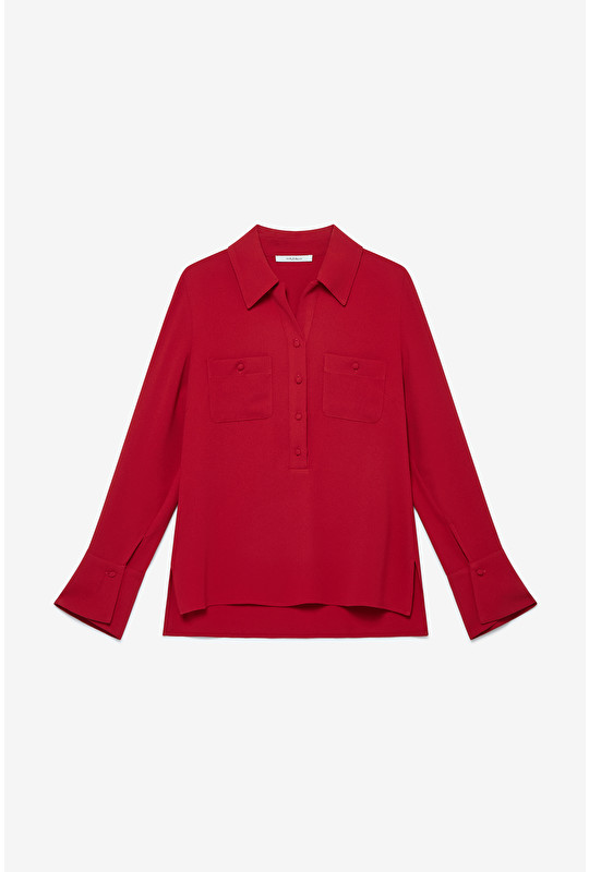 SABLE' CREPE SHIRT