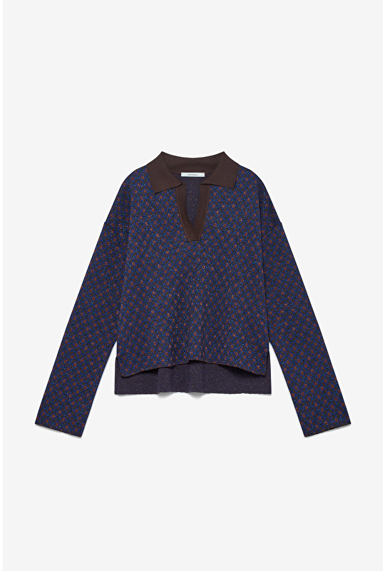 PULL LUCKY POIS JACQUARD