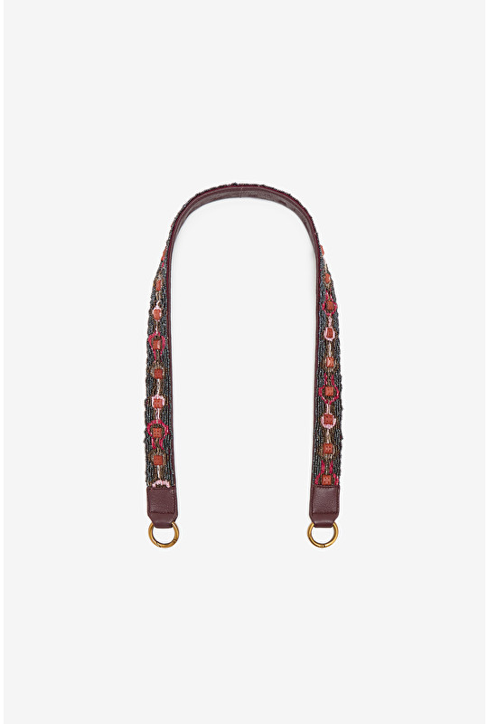 TMUSE EMBROIDERIES SHOULDER STRAP