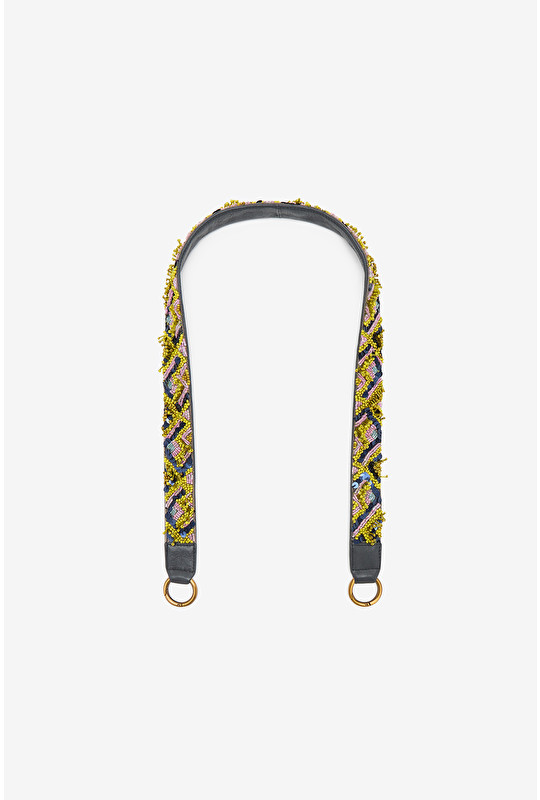 TMUSE EMBROIDERIES SHOULDER STRAP