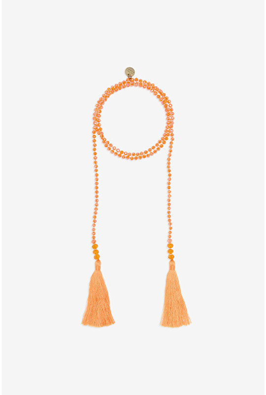 COLLIER BEADED SCARF