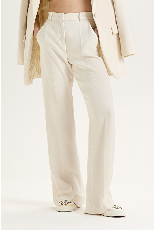 PANTALON TEXTURED FLUID