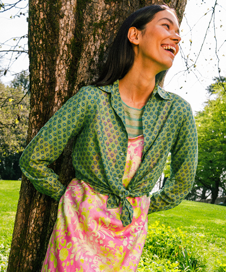 Dress MALIPARMI Woman color Green